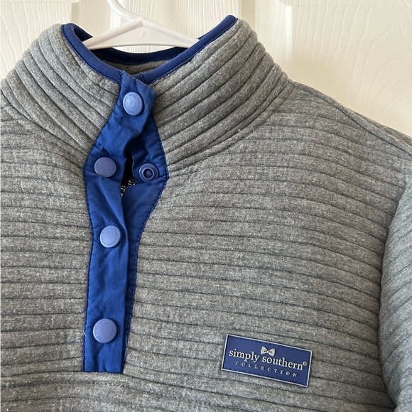 Simply Southern Button Pullover - Picture 3 of 3